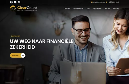 Website & logo ClearCount