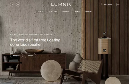 Website & logo Ilumnia