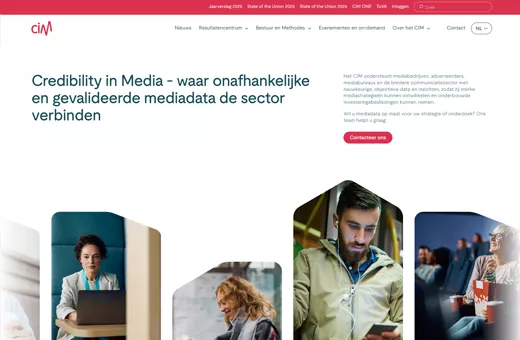 Datagedreven web platform CIM